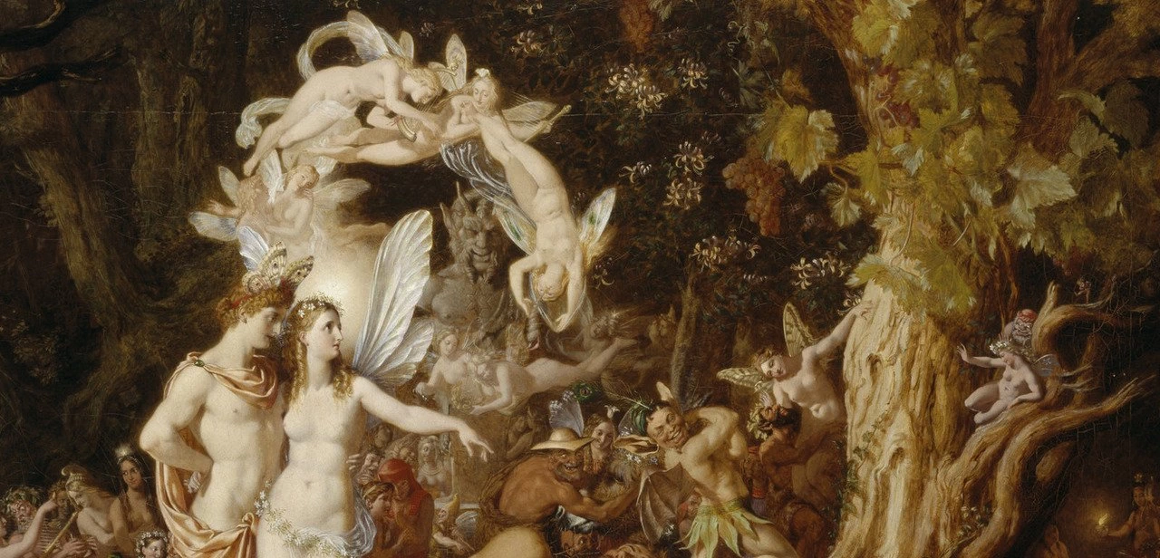 La riconciliazione di Titania e Oberon - National Gallery of Scotland, dettaglio 1